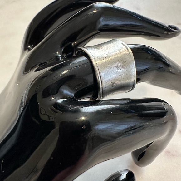 Shablool Didae Sterling Silver Handmade Cigar Band size 7.5 - Picture 2 of 6